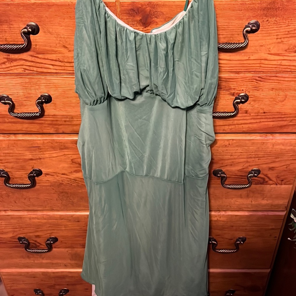 Green Flowy Dress